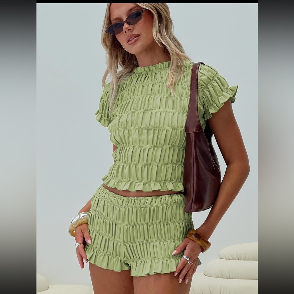 Princess Polly Most Wanted Shirred Set